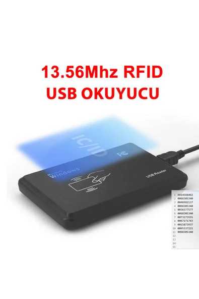 13.56Mhz Usb Rfid Okuyucu - Resim 2