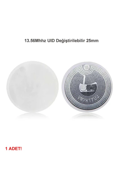 13.56Mhz Rfid 25mm Uid Change ürün görseli 1