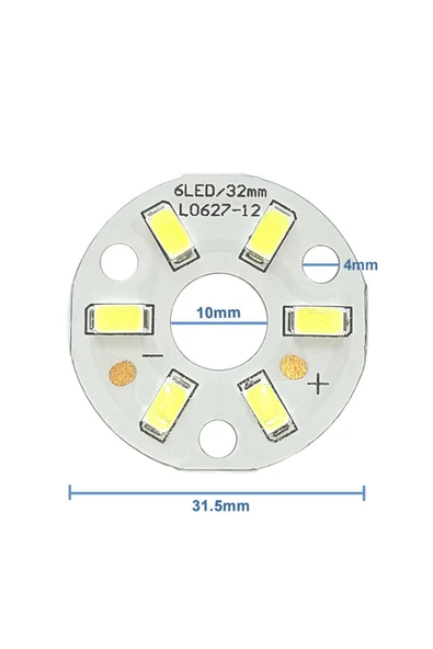 5730 12V 3W Beyaz Led Modül - Resim 4