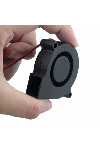 12V 5015 Salyangoz Fan - Resim 2