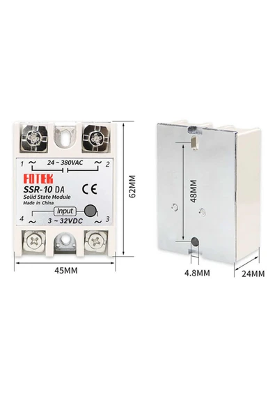 SSR-10DA SSR Röle ürün görseli 1