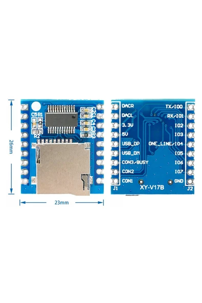 XY-V17B MP3 Modül - Resim 2