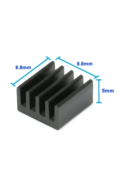 8.8x8.8mm Aluminyum Soğutucu ürün görseli 1