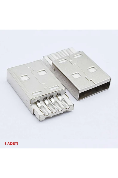 Usb Type A Erkek Soket Lehimlenebilir - Resim 6