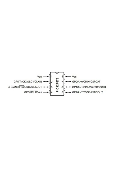 PIC12F675-I/SN - Resim 5