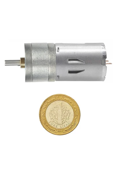 JGA25-370 600Rpm 24V - Resim 4