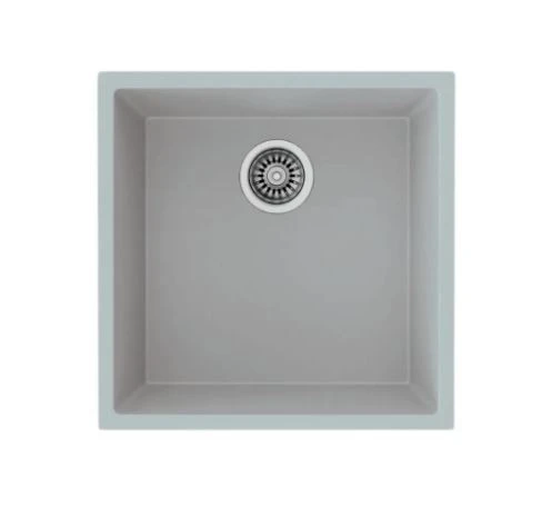Evier Granit Evye Sole Xs Series Grey (Gri) (44X44) ürün görseli 1