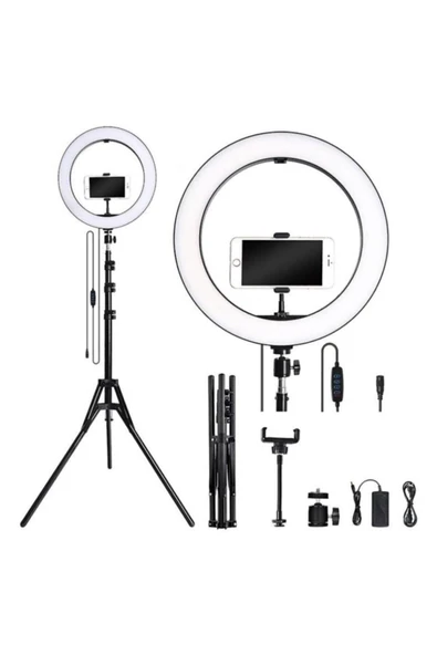 SAYWİN 14 Inç Kuaför Makyaj Çekimi Işığı Ring Light ürün görseli 1