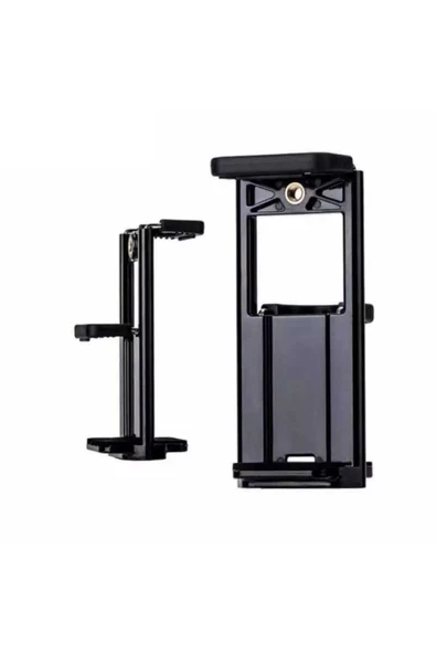 NEEPHO Çok Fonksiyonlu Tripod Başlığı Telefon Ve Tablet Tutucu Başlık 2 In1 ürün görseli 1