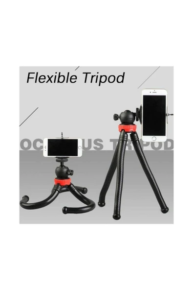 NEEPHO 30 Cm Esnek Tripod Gorillapod Dslr Telefon Kamera Tutucu Tutacağı Standı +telefon Tutacağı ürün görseli 1