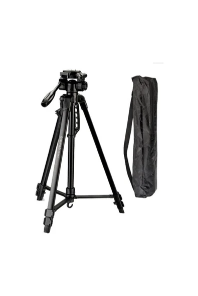 ASFAL 175 Cm Profesyonel Tripod Su Terazili Telefon Tutucu, Bluetooth Kumanda Ve Çanta Hediyeli ürün görseli 1