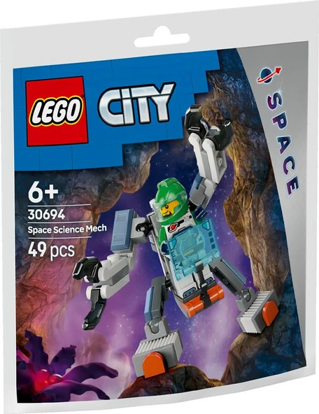 LEGO City 30694 Space Science Mech ürün görseli 1