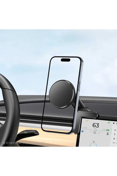 ASFAL 360° Ayarlanabilir Araç CarPlay Ekranına Uyumlu Magsafe Araç Telefon Tutucu Laptop Telefon Tutucu ürün görseli 1