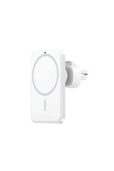 ASFAL Magsafe Uyumlu 15W Kablosuz Şarj Özellikli Araba Telefon Tutucu Mıknatıslı Araç Telefon Tutacağı ürün görseli 1