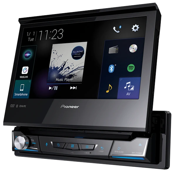 Pioneer Avh Z7250bt Indash Carplay Multimedya ürün görseli 1