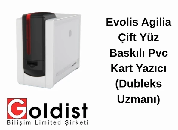 Evolis Agilia Çift Yüz Baskılı Pvc Kart Yazıcı (Duplex Expert) ürün görseli 1