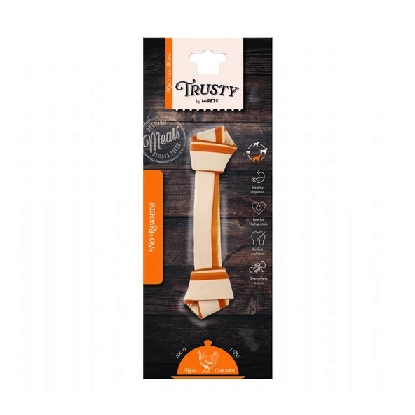M-Pets Trusty Tatlı Patatesli Tavuklu Düğüm Kemik 100 Gr 20,3 Cm ürün görseli 1