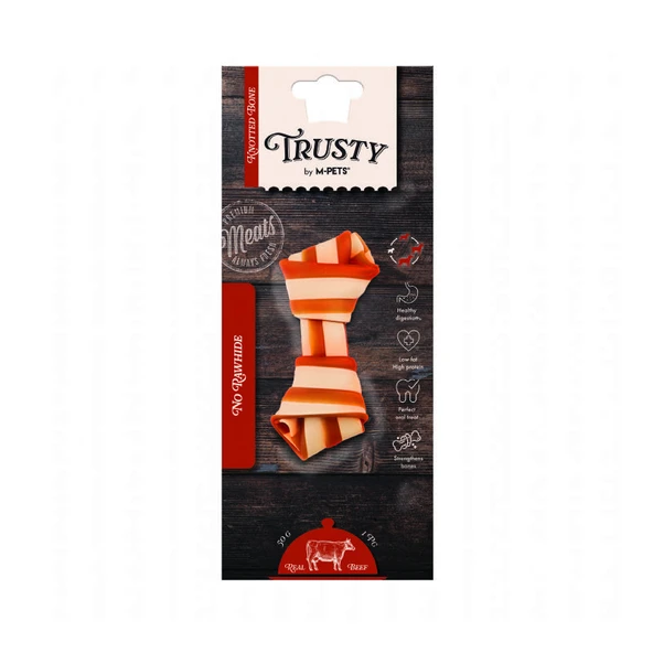 M-Pets Trusty Tatlı Patatesli Bifteklİ Düğüm Kemik 50 Gr 12,7 Cm ürün görseli 1