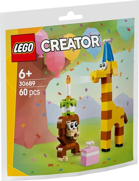 LEGO Creator 30689 Birthday Party Animals ürün görseli 1