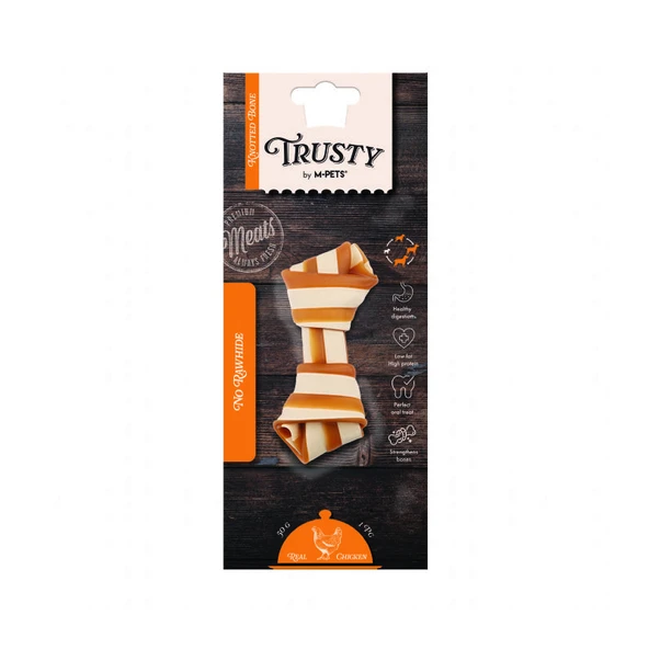 M-Pets Trusty Tatlı Patatesli Tavuklu Düğüm Kemik 50 Gr 11,5 Cm ürün görseli 1