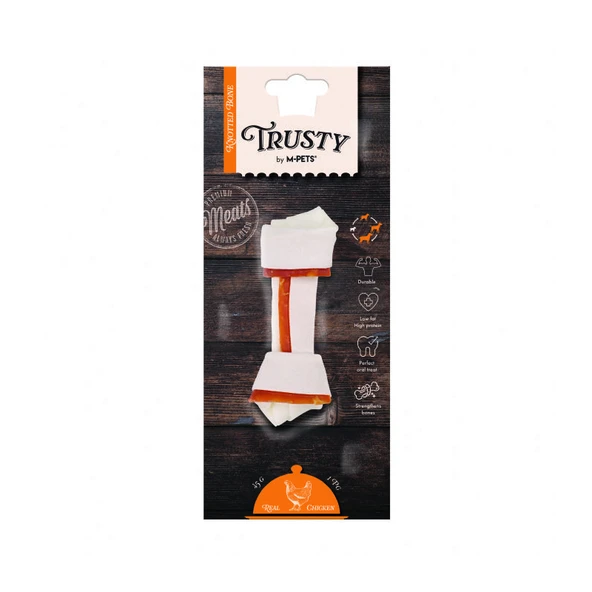 M-Pets Trusty Chicken Tavuklu Düğüm Kemik 45 Gr 12,7 Cm ürün görseli 1