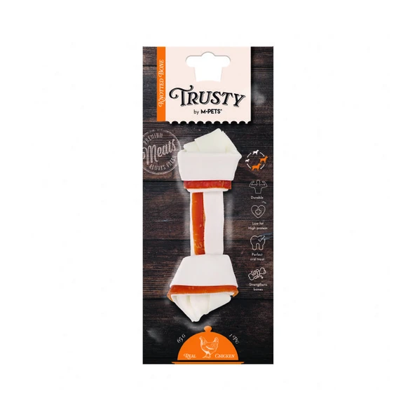 M-Pets Trusty Chicken Tavuklu Düğüm Kemik 65 Gr 15,3 Cm ürün görseli 1