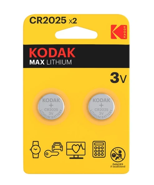 Kodak Para Pil Cr2025 2Li 3 adet ürün görseli 1