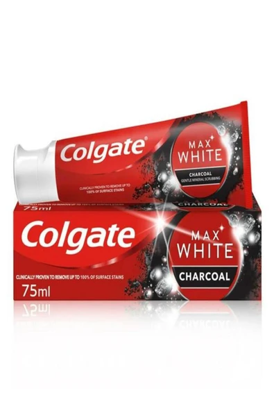 Colgate Max White Charcoal Diş Macunu 75 ml ürün görseli 1