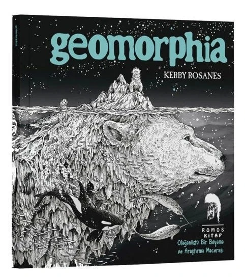 Geomorphia - Yetişkinler İçin Boyama Kitabı ürün görseli 1