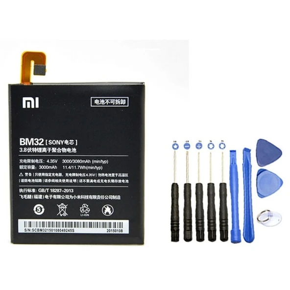 Xiaomi 4 Mi4 Pil Batarya BM32 ve Tamir Seti ürün görseli 1
