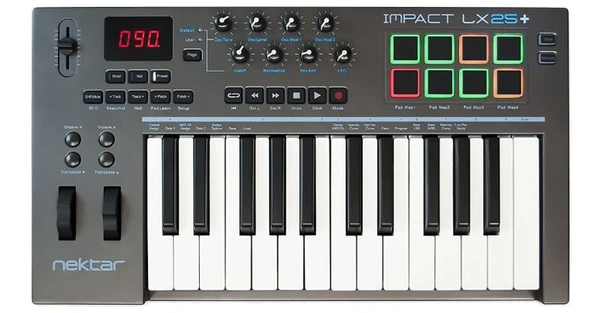 Nektar Impact LX25+ USB Midi Klavye KUTU DEFORME ürün görseli 1