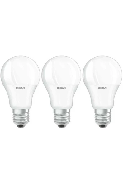 Osram Led Value 12W 2700K 1521lm E27 Duy Sarı Işık 3'lü Ampul / 4058075385740 ürün görseli 1