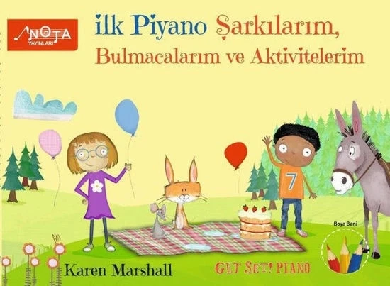 İlk Piyano Şarkılarım, Bulmacalarım ve Aktivitelerim - Karen Marshall - Collins Music ürün görseli 1