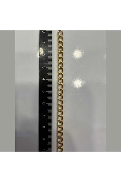 Alüminyum Zincir Za208-1.2mm Renk Gold 10 Metre Fiyatıdır ürün görseli 1