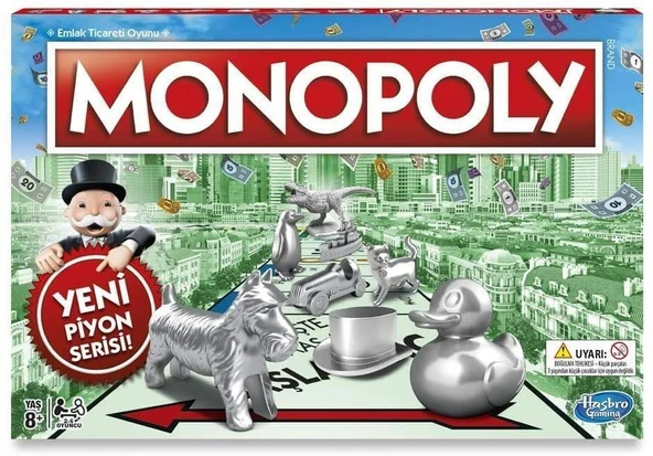 Hasbro Monopoly Yeni Piyon Serisi C1009 ürün görseli 1