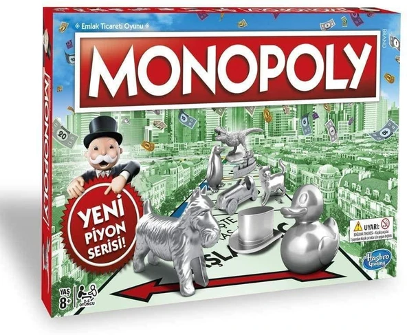 Hasbro Monopoly Yeni Piyon Serisi C1009 - Resim 5