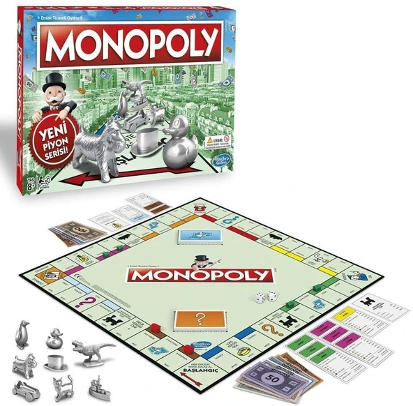Hasbro Monopoly Yeni Piyon Serisi C1009 - Resim 6