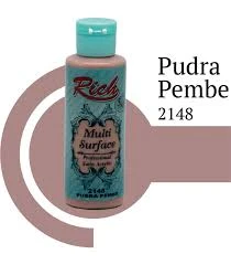 Rich Multi Surface Akrilik Boya 120ml 2148 Pudra Pembe ürün görseli 1