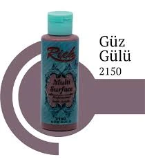 Rich Multi Surface Akrilik Boya 120ml 2150 Güz Gülü ürün görseli 1