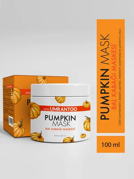Mrs. Umrantoo Bal Kabağı Maskesi 100Ml ürün görseli 1