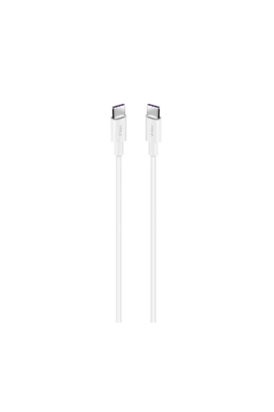 Ttec USB-C - USB-C 150cm Uyumlu 100w PD/QC Hızlı Şarj/Data Kablosu Beyaz ürün görseli 1