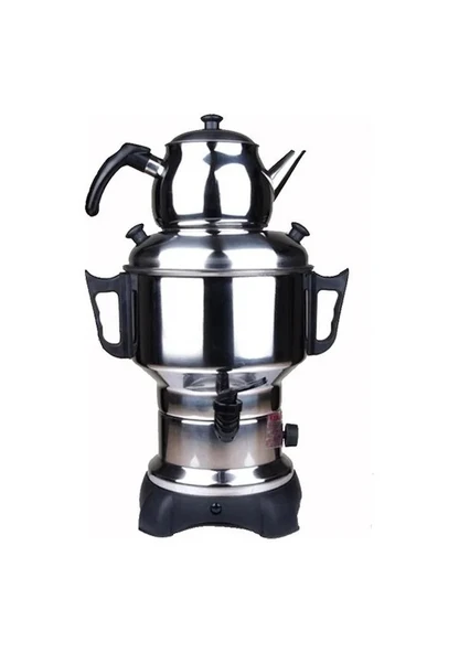 Elektrikli Çelik 3.5 L Semaver Inox ürün görseli 1