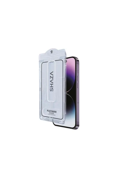 shaza Airglass Uygulama Aparatlı Cam Ekran Koruyucu Iphone 15 Pro ürün görseli 1
