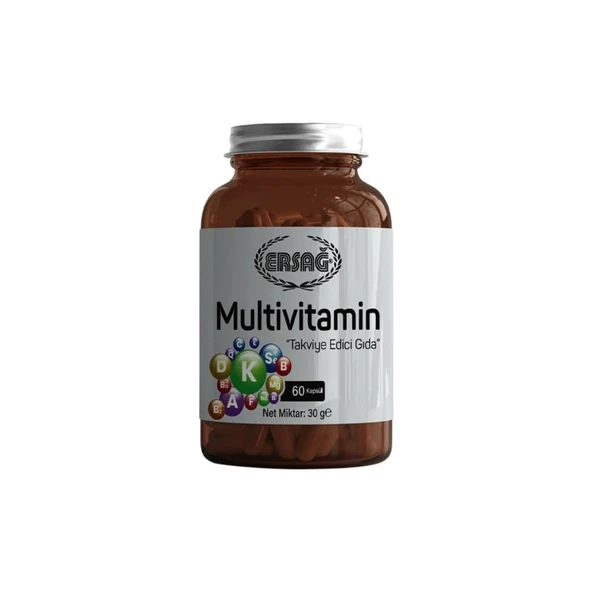 Ersağ Multivitamin 60 Kapsül ürün görseli 1