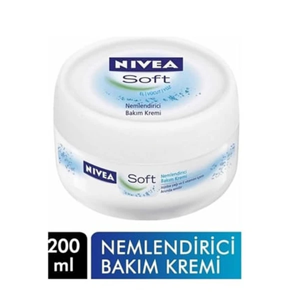 Nivea Soft Nemlendirici Bakım Kremi 200 ml ürün görseli 1