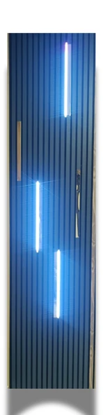 AKUSTİK DUVAR PANELİ 60x260 CM ANTRASİT - Resim 4