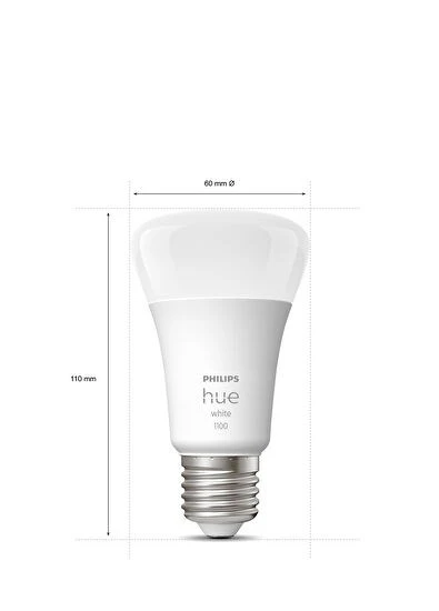 Philips Hue Beyaz Akıllı Başlangıç Seti 2'li Bluetooth Özellikli Akıllı Ampul - Resim 5