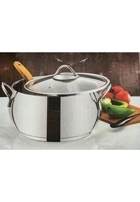 Evimsaray Şevval 22 cm Güveç Çelik Tencere - S1243 ürün görseli 1