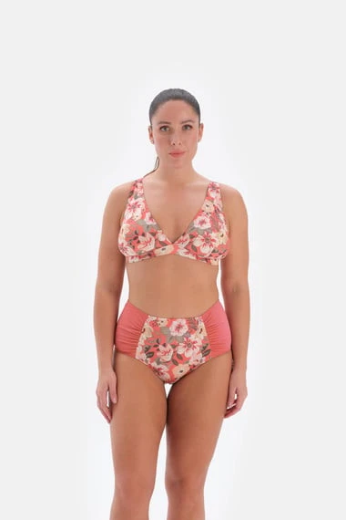 Eros Yüksek Bel Toparlayıcı Üçgen Bikini ürün görseli 1