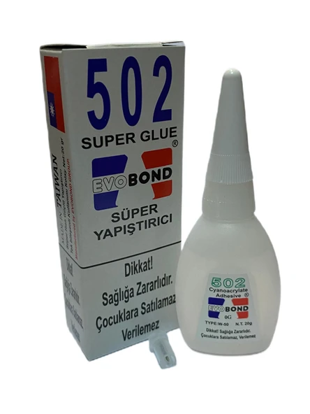 EVOBOND 502 JAPON YAPIŞTIRICI 20GR ürün görseli 1